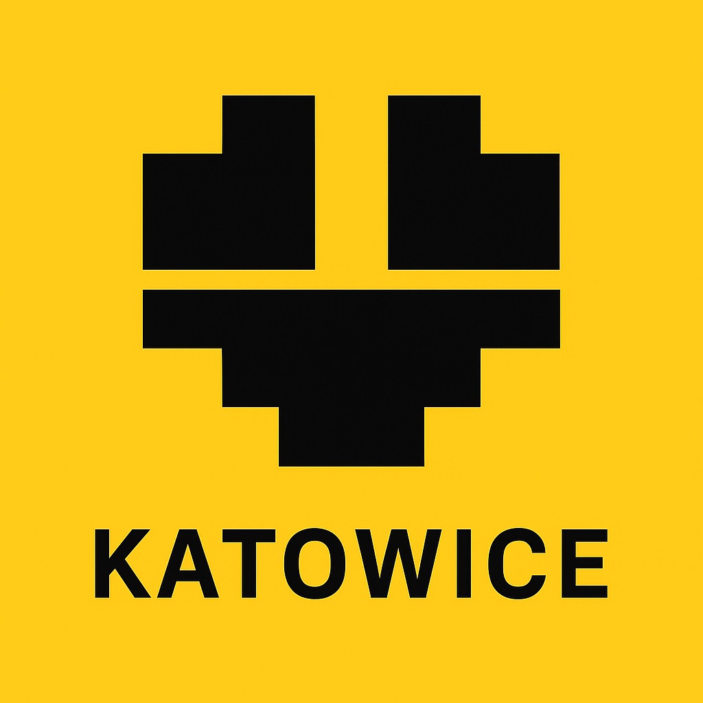 Skup aut Katowice – logo Katowic z motywem serca i skup samochodów