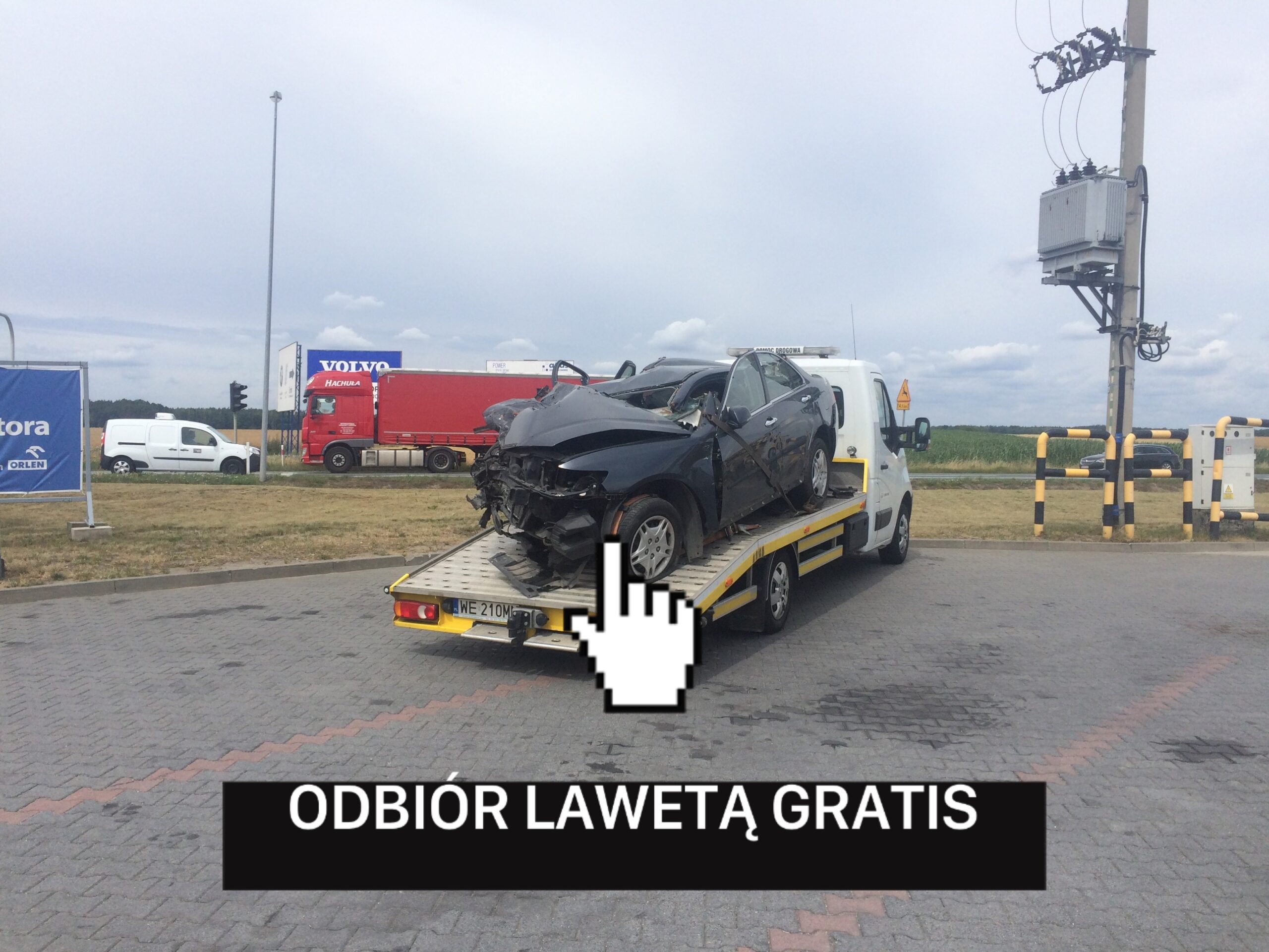 Odbiór auta lawetą gratis – Skup Aut Śląsk